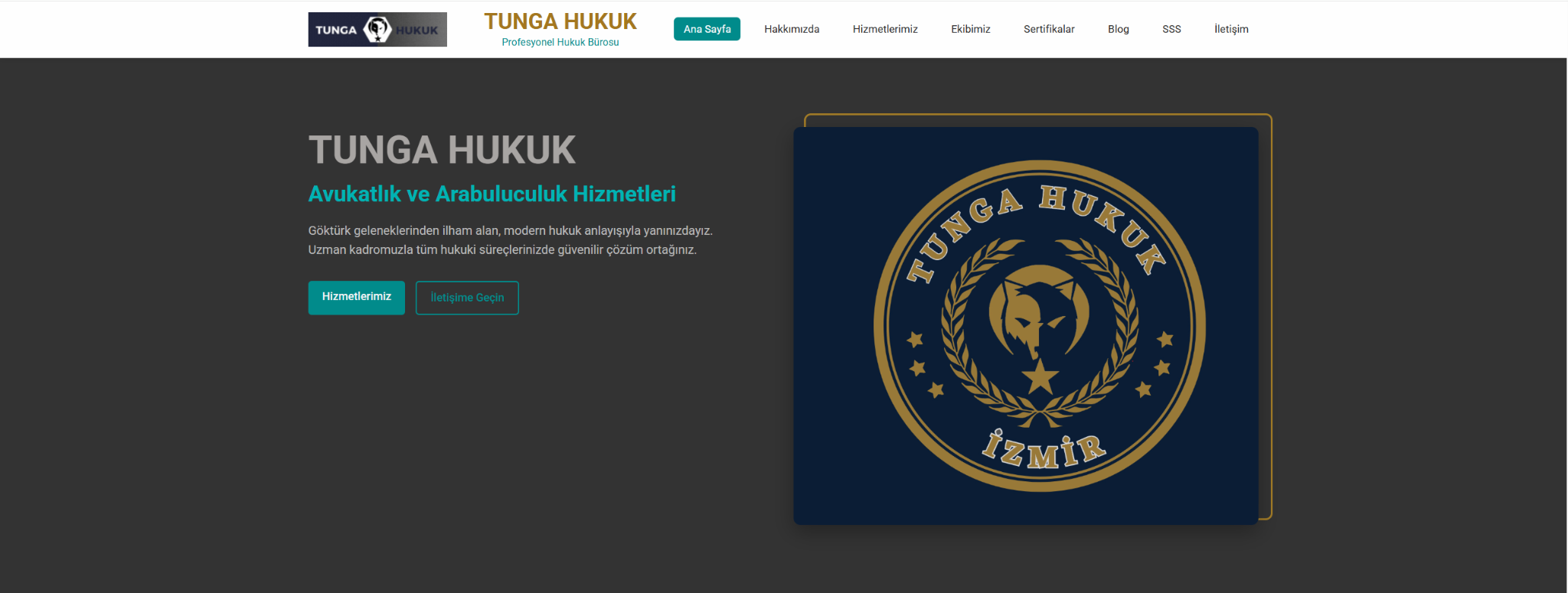 Avukatlık Web Sitesi TUNGA HUKUK