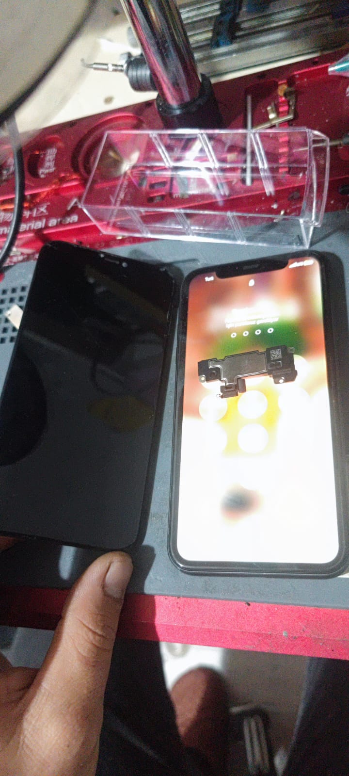 📱 iPhone 11 İç Kulaklık ve Ekran Değişimi - Komple Görsel ve Ses Restorasyonu 🎯 Proje Özeti